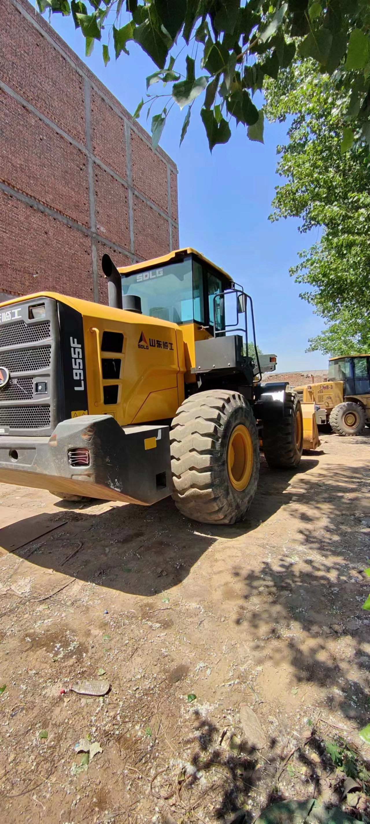  Wheel Loader L955F Bekas Bekas untuk Konstruksi