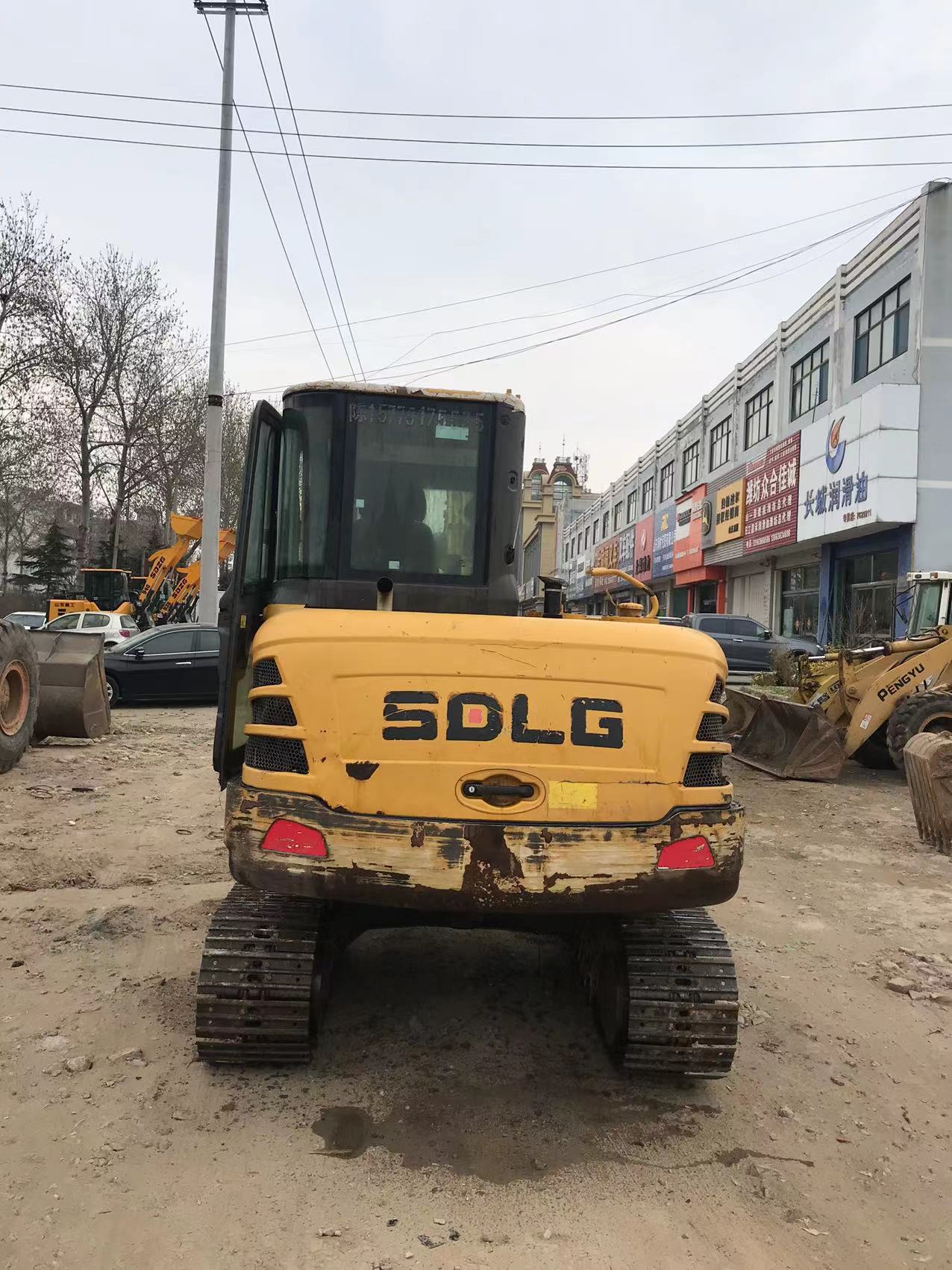 Ekskavator Backhoe Crawler E660F Bekas dengan Mesin Yanmar untuk Konstruksi/Pertambangan