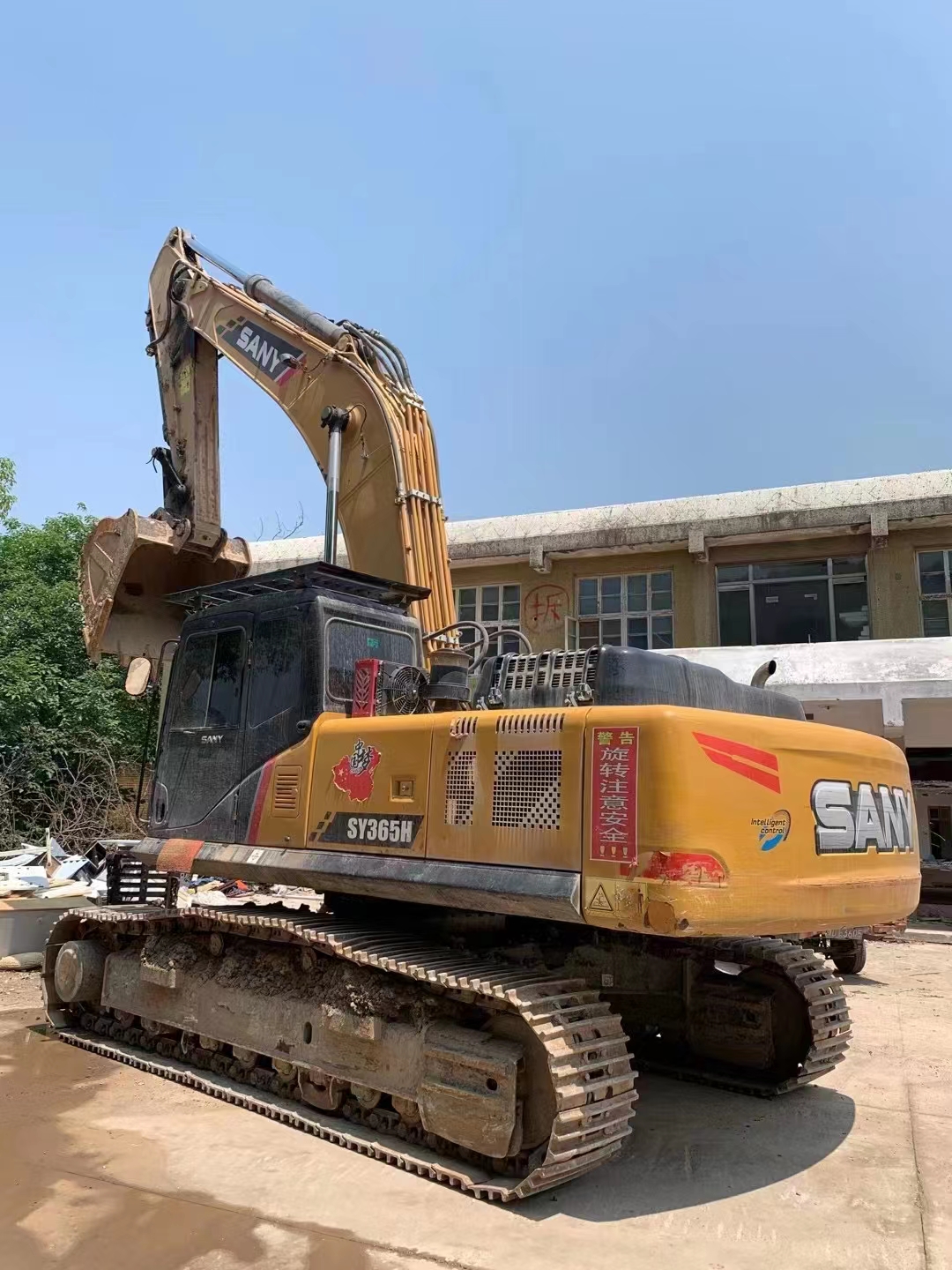 Mesin Konstruksi Bekas Bekas SY365H Excavator Crawler Excavator36Ton Excavator Besar