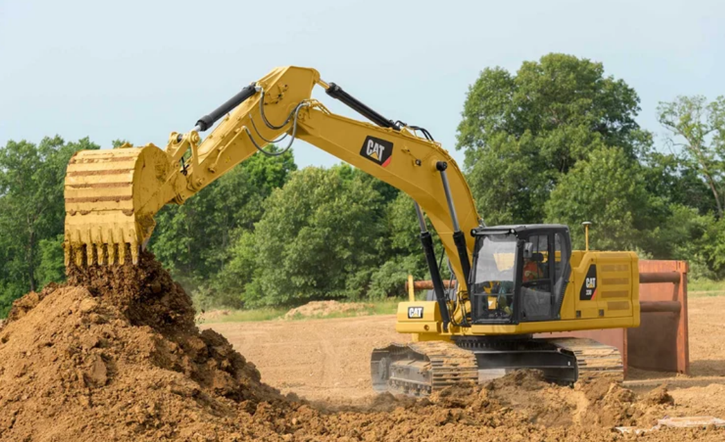 Mesin Konstruksi Bekas Cat 330 Crawler Excavator 