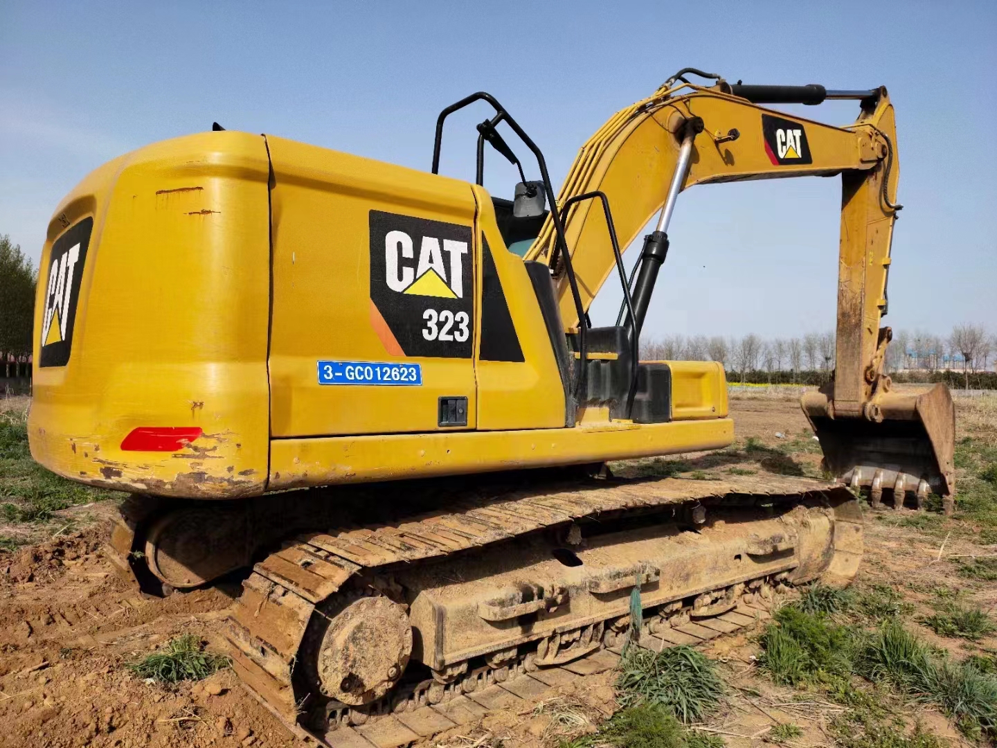 Ekskavator Perayap CAT320 323 Bekas Bekas 