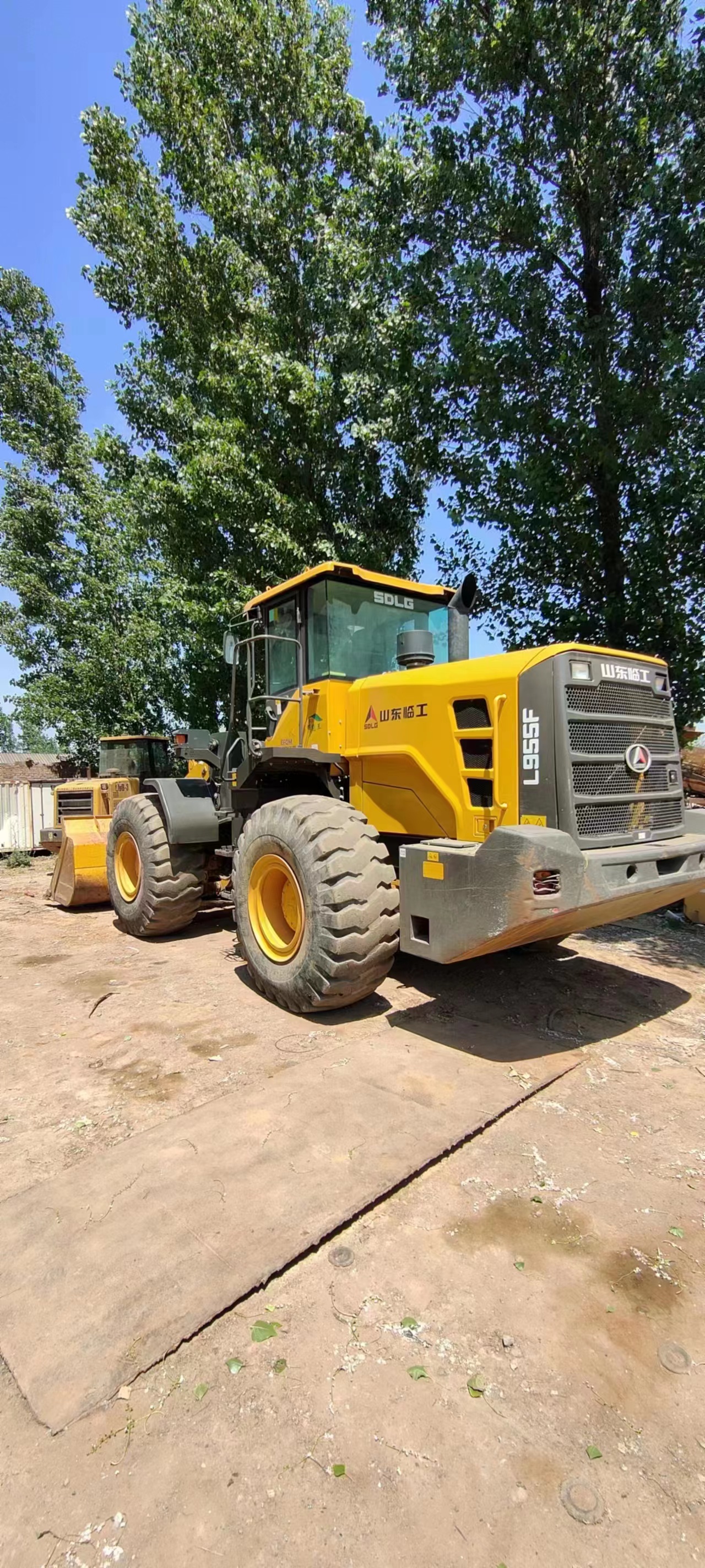  Wheel Loader L955F Bekas Bekas untuk Konstruksi